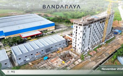 FKS Land Topping Off Apartemen Bandaraya, Serah Terima Agustus 2023